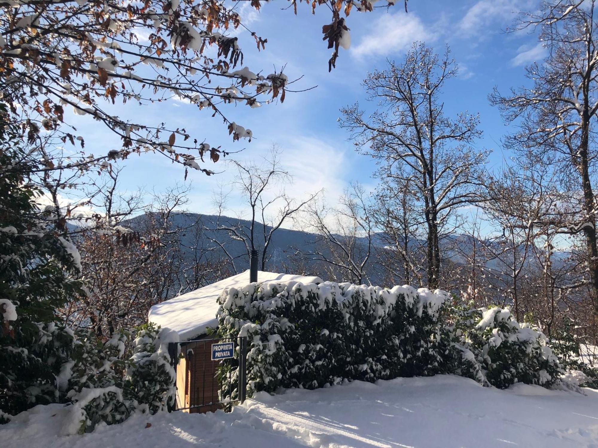"La Romantica" Rifugio Nel Bosco Astano Eksteriør billede